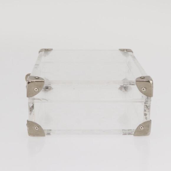 LOUIS VUITTON Monogram Love Message Mini Trunk Plastic Clear M99079 Auth 161492V - Picture 3 of 16